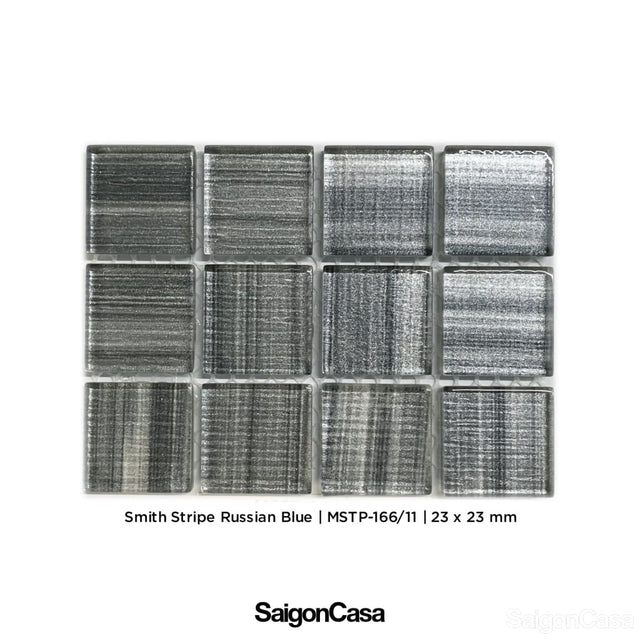 Mosaic Kính Màu Smith Stripe - SaigonCasa | Curated Surfaces & Contemporary Living
