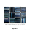 Mosaic Kính Màu Smith Stripe - SaigonCasa | Curated Surfaces & Contemporary Living