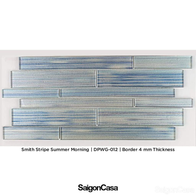Mosaic Kính Màu Smith Stripe - SaigonCasa | Curated Surfaces & Contemporary Living