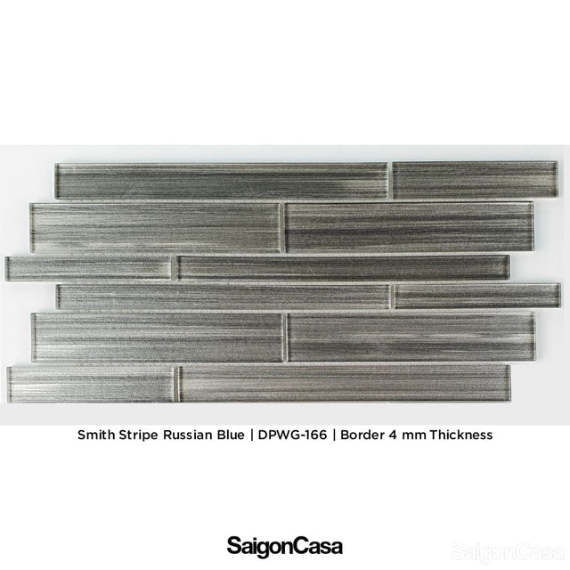 Mosaic Kính Màu Smith Stripe - SaigonCasa | Curated Surfaces & Contemporary Living