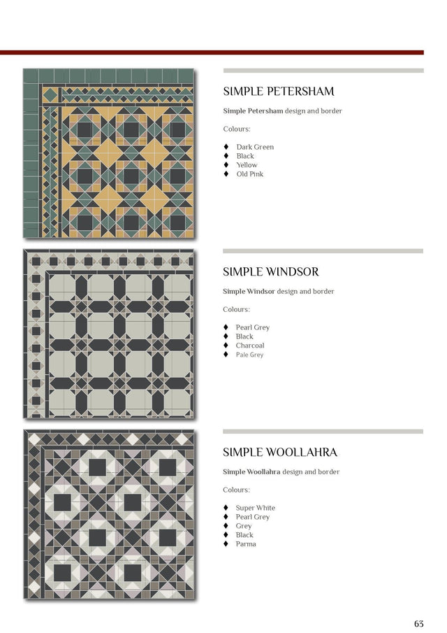 Mosaic Trang Trí Phong Cách Victoria - SaigonCasa | Curated Surfaces & Contemporary Living