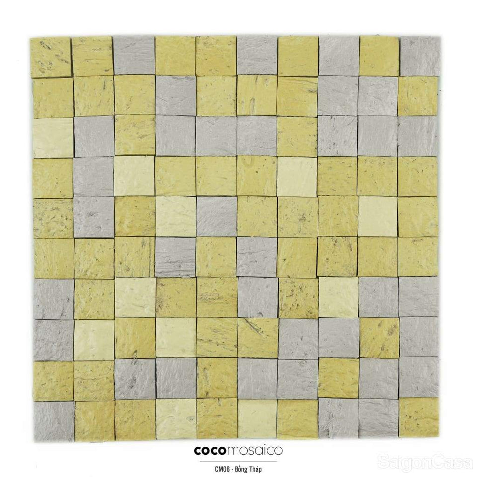 Mosaic vỏ dừa Cocomosaico Mosaic