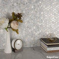 Mosaic Vỏ Sò Hình Tròn - SaigonCasa | Curated Surfaces & Contemporary Living