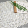 Mosaic Vỏ Sò Hình Tròn - SaigonCasa | Curated Surfaces & Contemporary Living