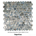 Mosaic Vỏ Sò Hình Tròn - SaigonCasa | Curated Surfaces & Contemporary Living