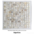 Mosaic Vỏ Sò Hình Vuông - SaigonCasa | Curated Surfaces & Contemporary Living