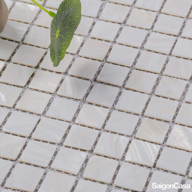 Mosaic Vỏ Sò Hình Vuông - SaigonCasa | Curated Surfaces & Contemporary Living